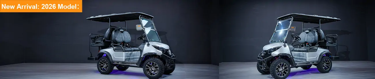 Lifted 4 Seater Golf Cart(RDL-2+2)