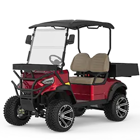 Lifted Utility golf cart